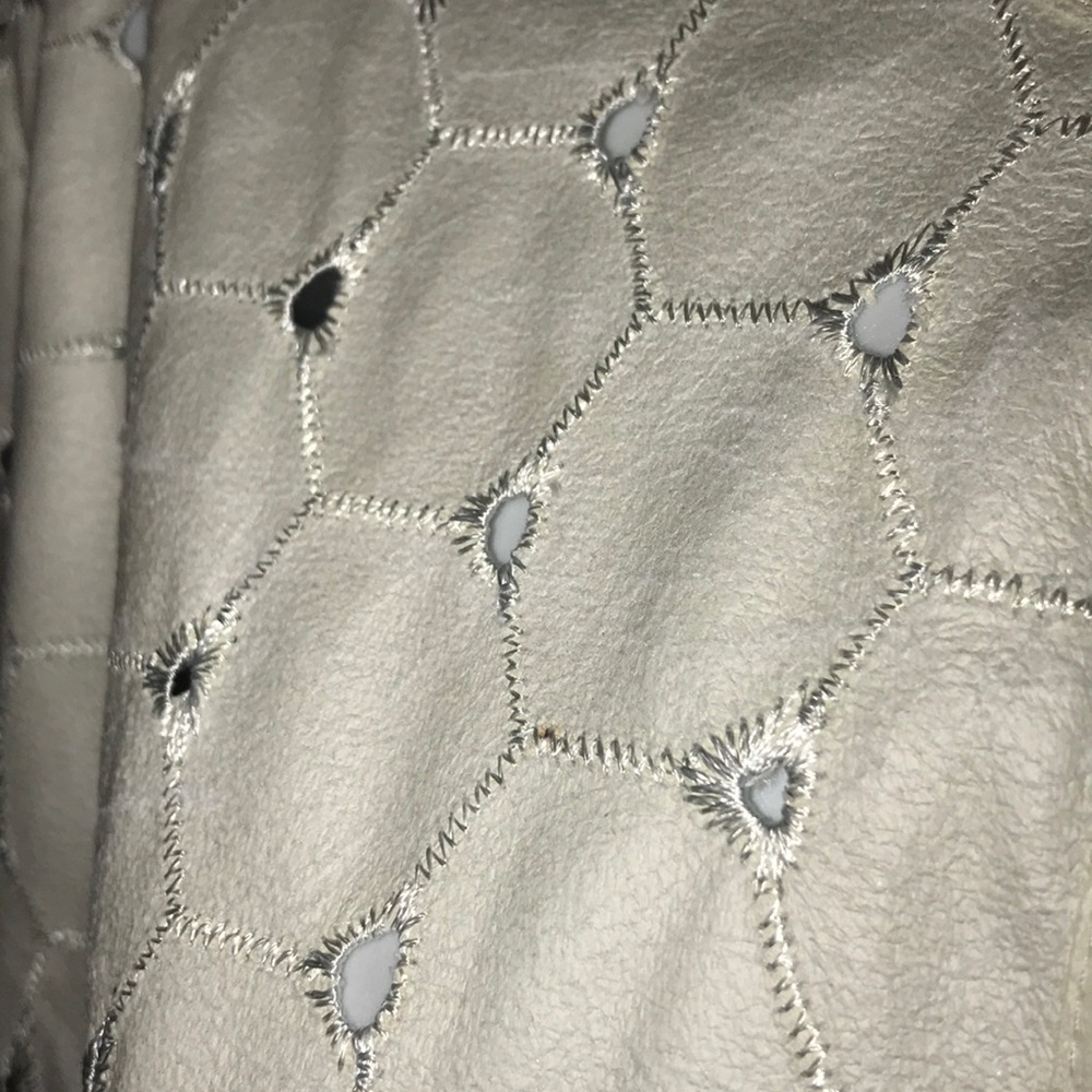🌟 Ruby Rd. White Eyelet Jacket - Picture 5 of 9